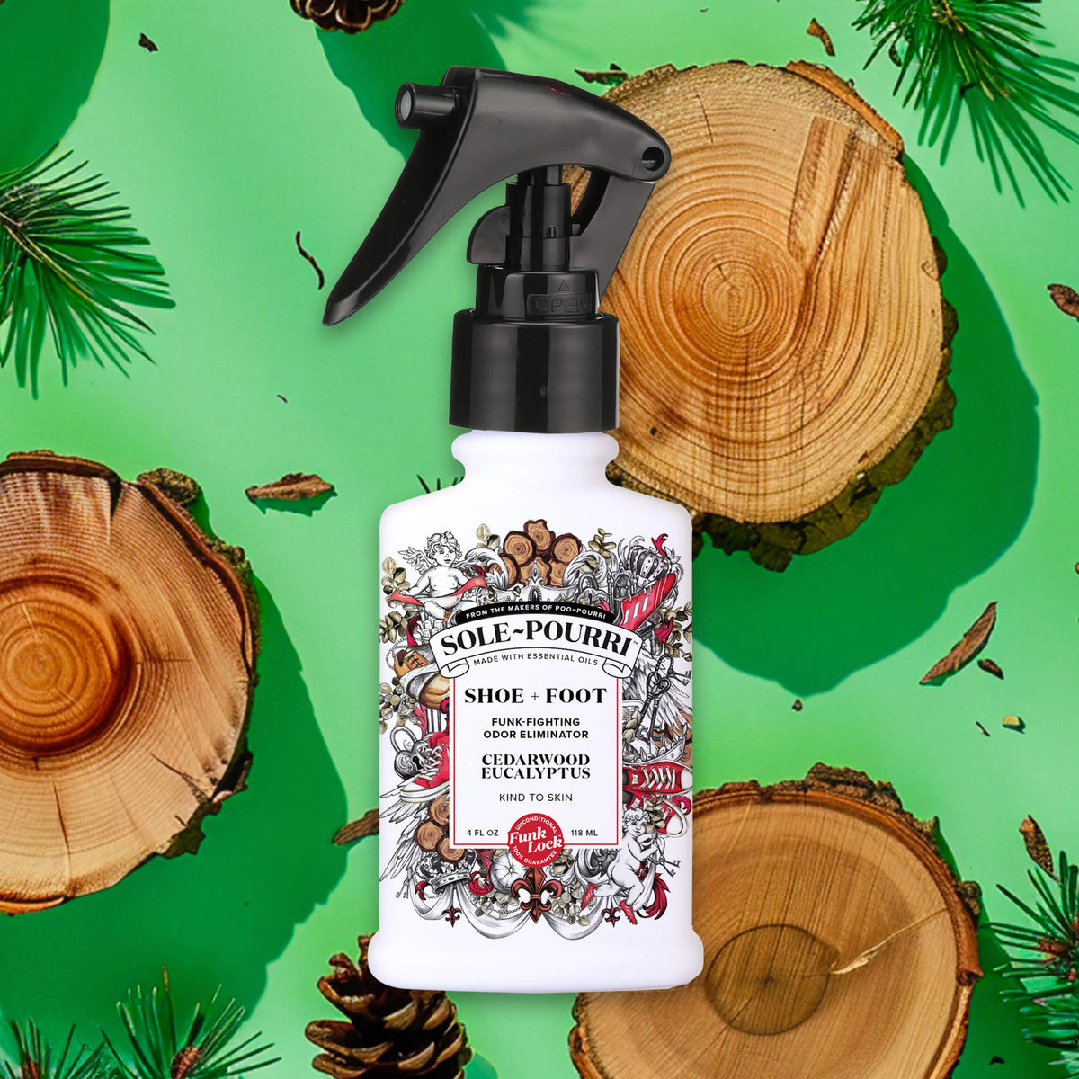 Cedarwood Eucalyptus - Sole~Pourri Shoe Deodorizer